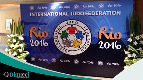 Backdrop - Judô Rio 2016